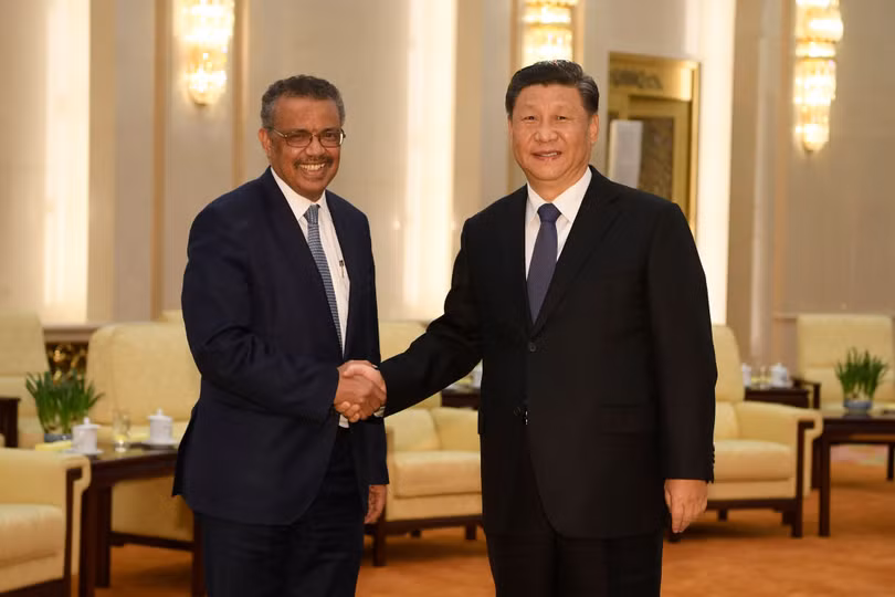Các chuyên gia quốc tế của WHO đã không được vào Trung Quốc cho đến khi Tổng giám đốc Tedros Adhanom đến thăm Chủ tịch Tập Cận Bình vào cuối tháng 1- Ảnh internet. Các chuyên gia quốc tế của WHO đã không được vào Trung Quốc cho đến khi Tổng giám đốc Tedros Adhanom đến thăm Chủ tịch Tập Cận Bình vào cuối tháng 1- Ảnh internet.