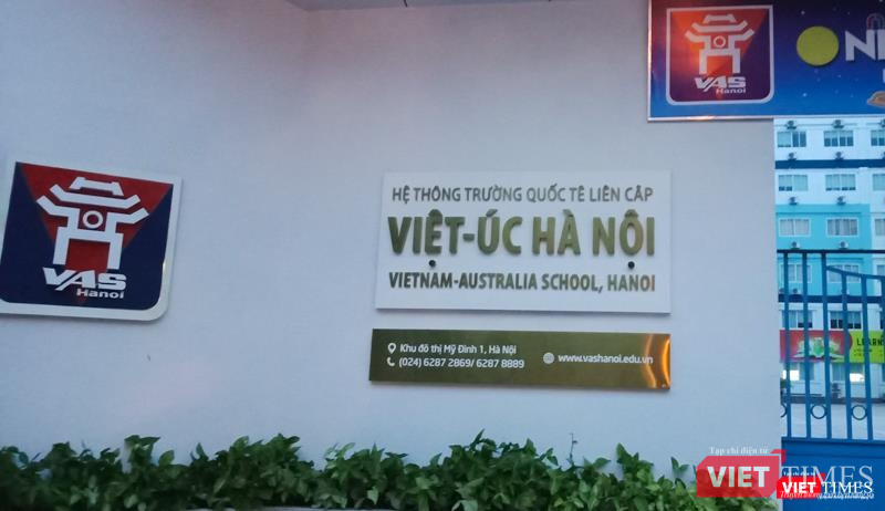 Một ngôi trường gắn mác quốc tế khác ở Hà Nội.