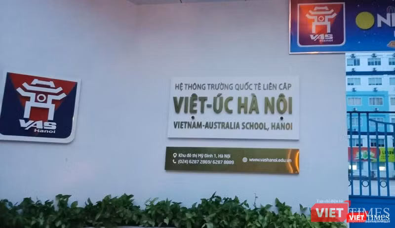 Một ngôi trường gắn mác quốc tế khác ở Hà Nội. Một ngôi trường gắn mác quốc tế khác ở Hà Nội.