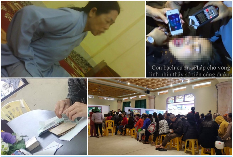 Hình ảnh của phóng viên báo Lao động ghi nhận tại chùa Ba Vàng (Uông Bí - Quảng Ninh). Hình ảnh của phóng viên báo Lao động ghi nhận tại chùa Ba Vàng (Uông Bí - Quảng Ninh).