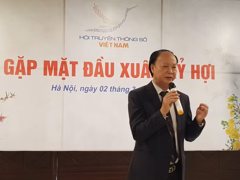 Phó chủ tịch Nguyễn Đình Thắng: "Hội Truyền thông số Việt Nam có trách nhiệm khơi dậy và thúc đẩy tinh thần và sự khát khao khởi nghiệp số của cộng đồng doanh nghiệp, đặc biệt là giới trẻ"
