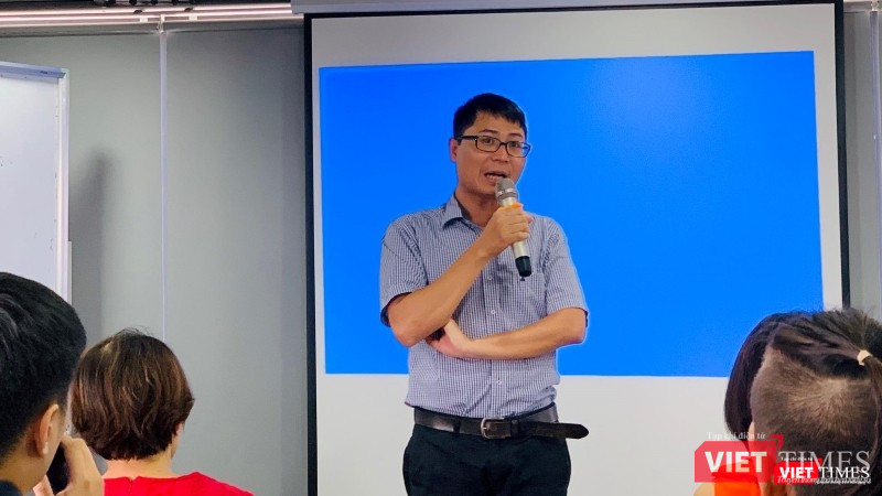 Chuyên gia Nguyễn Quang Đồng chia sẻ tại buổi tọa đàm