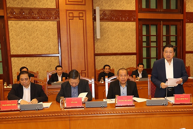 Theo báo cáo của Ban chỉ đạo, tính từ đầu nhiệm kỳ Đại hội XII của Đảng đến nay đã thi hành kỷ luật hơn 90 cán bộ thuộc diện Trung ương quản lý. Ảnh: VGP. Tính từ đầu nhiệm kỳ Đại hội XII của Đảng đến nay đã thi hành kỷ luật hơn 90 cán bộ thuộc diện Trung ương quản lý. Ảnh: VGP.