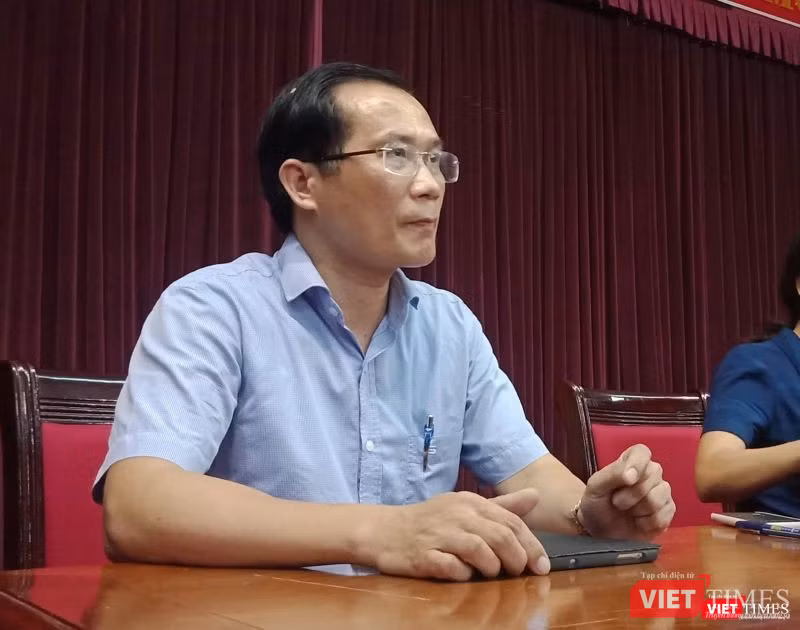 Ông Phạm Ngọc Anh - Trưởng phòng GD&ĐT quận Cầu Giấy