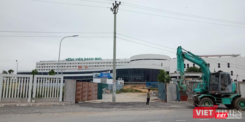 BV Bạch Mai 2 vẫn tiếp tục thi công hoàn thiện.