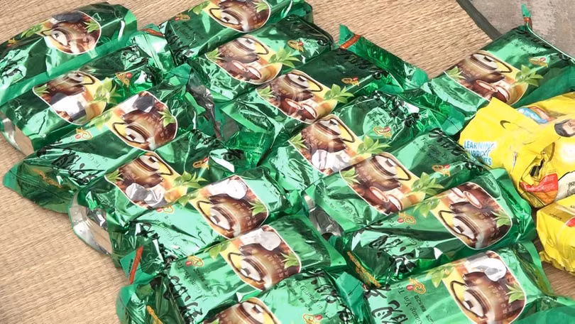 Ma túy được ngụy trang trong các túi trà