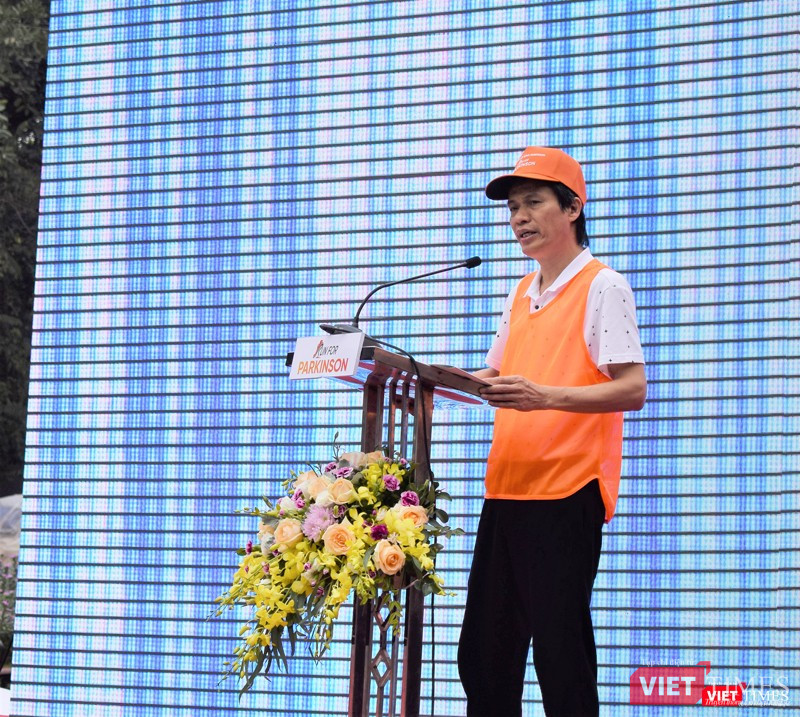 PGS.TS. Đồng Văn Hệ - Phó Giám đốc Bệnh viện Hữu nghị Việt Đức phát biểu tại sự kiện.