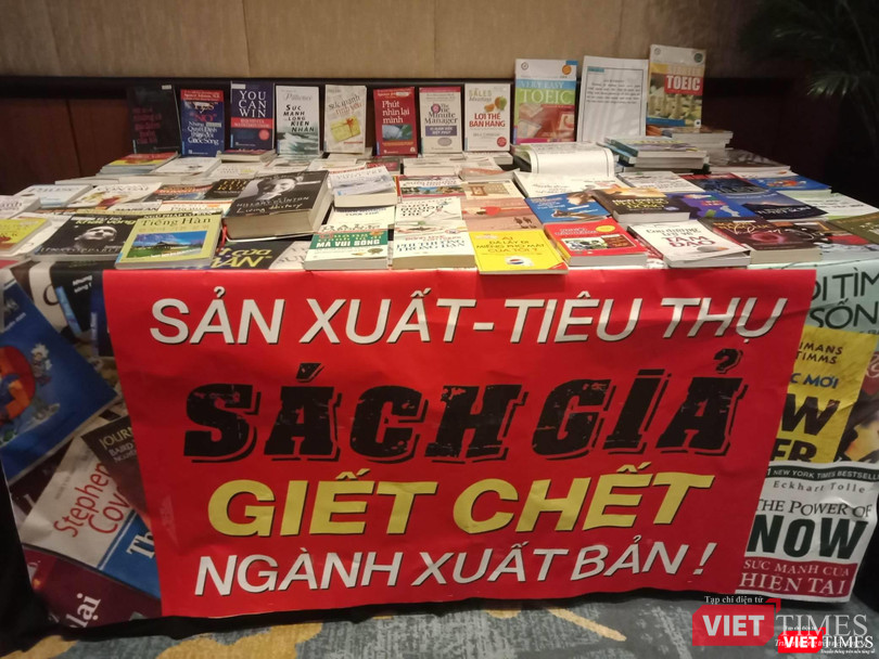 Thông điệp của các nhà xuất bản trong cuộc chiến chống sách giả