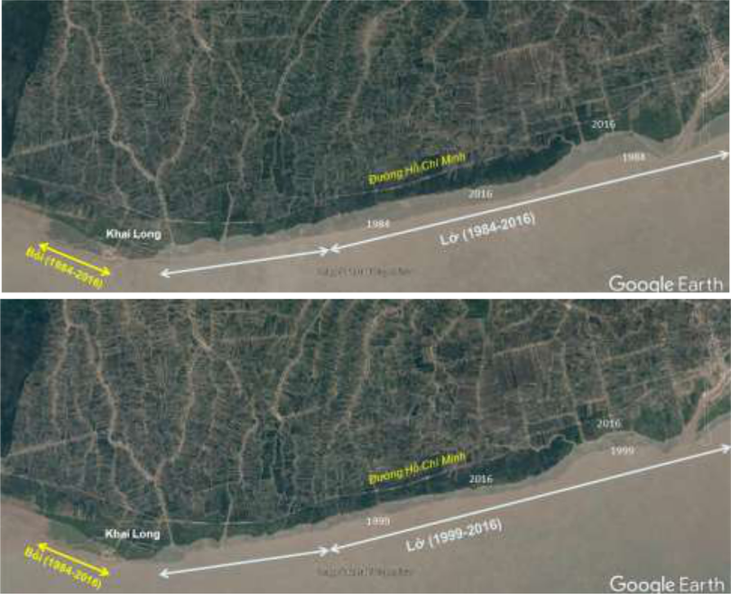 Xâm thực bờ biển đe dọa trực tiếp cung đường (II)