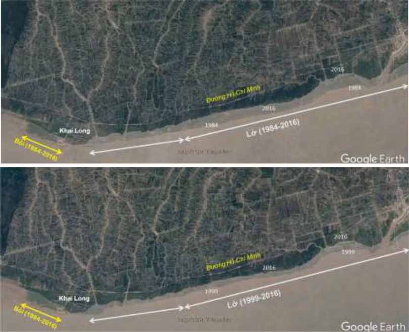 Xâm thực bờ biển đe dọa trực tiếp cung đường (II)