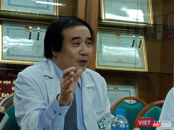 PGS.TS. Nguyễn Văn Chi - Phó Trưởng Khoa Cấp cứu A9, Bệnh viện Bạch Mai.