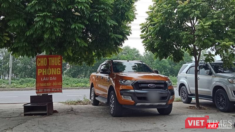 Nơi tài xế Nguyễn Công Tỵ thường xuyên đỗ xe đưa đón trẻ