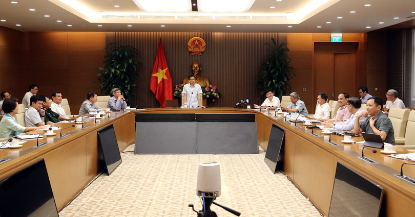 Phó Thủ tướng Vũ Đức Đam chủ trì cuộc họp chiều 9/9 của Thường trực Ban Chỉ đạo quốc gia phòng, chống dịch bệnh viêm đường hô hấp cấp do chủng mới của virus Corona gây ra (COVID-19). Ảnh: VGP.