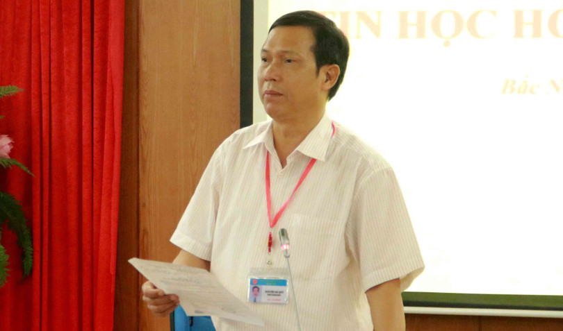 Nguyễn Bá Quý – Phó giám đốc Sở Y tế tỉnh Bắc Ninh. Ảnh: Sở Y tế Bắc Ninh.