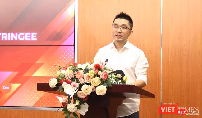 Ông Đậu Ngọc Huy - CEO Stringee. Ông Đậu Ngọc Huy - CEO Stringee.