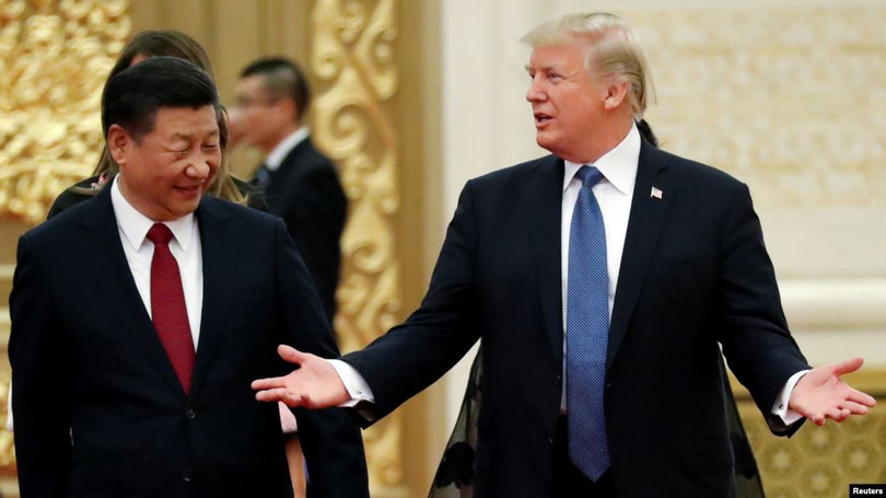 Tổng thống Trump và Chủ tịch Tập Cận Bình.