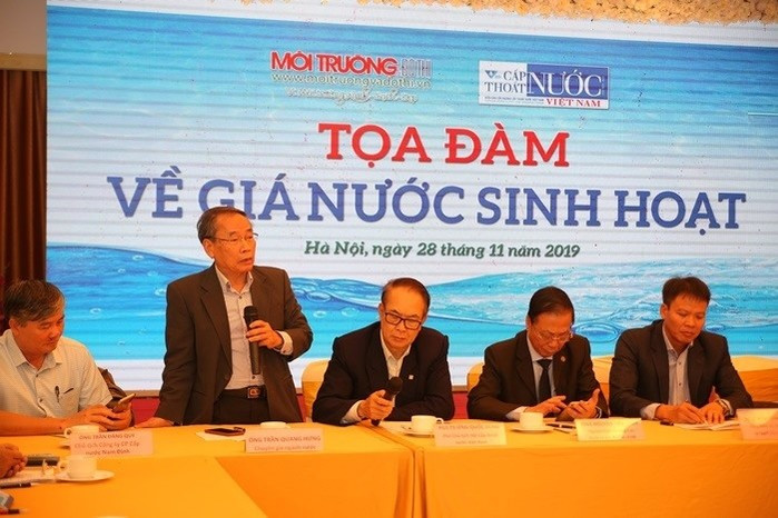 Ông Trần Quang Hưng - nguyên Phó Chủ tịch kiêm Tổng thư ký hội Cấp thoát nước Việt Nam.