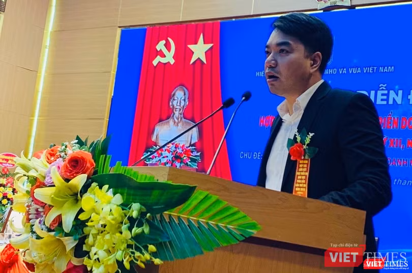 Ông Mạc Quốc Anh, Phó Chủ tịch Hiệp hội DNNVV Hà Nội.