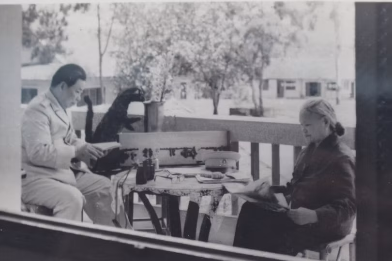 Vợ chồng Thượng tướng Chu Văn Tấn