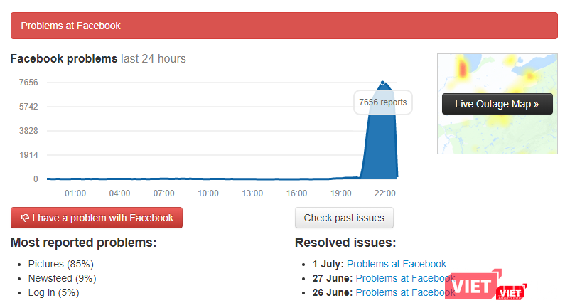 Tối muộn hôm nay, lượng phản hồi về dịch vụ của Facebook tăng đột biến, chủ yếu liên quan từ khóa về hiển thị ảnh Tối muộn hôm nay, lượng phản hồi về dịch vụ của Facebook tăng đột biến, chủ yếu liên quan từ khóa về hiển thị ảnh
