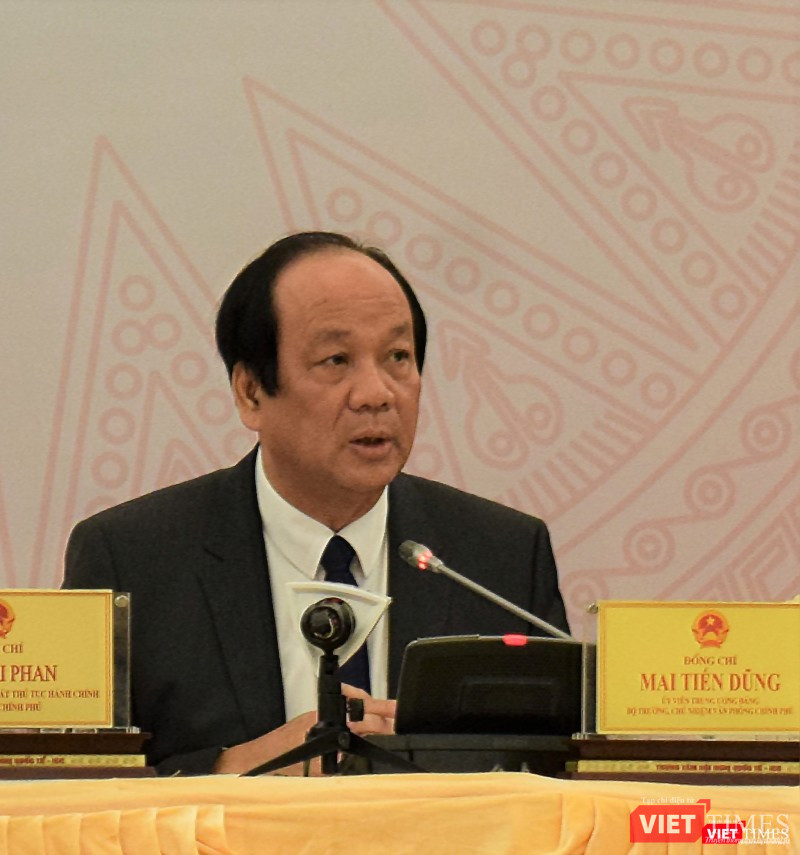 Bộ trưởng, Chủ nhiệm Văn phòng Chính phủ Mai Tiến Dũng. Bộ trưởng, Chủ nhiệm Văn phòng Chính phủ Mai Tiến Dũng.