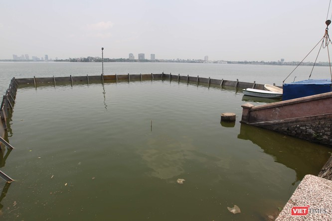 Một góc Hồ Tây cũng được lắp đặt công nghệ xử lý nước vào tháng 5/2019. Một góc Hồ Tây cũng được lắp đặt công nghệ xử lý nước vào tháng 5/2019.