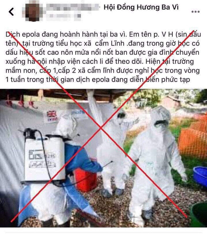 Ảnh chụp màn hình nội dung đăng tải trên Facebook của P.T. Ảnh chụp màn hình:CA TP.HN Ảnh chụp màn hình nội dung đăng tải trên Facebook của P.T. Ảnh chụp màn hình:CA TP.HN