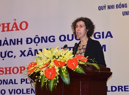 Bà Lesley Miller, Phó Trưởng Đại diện Unicef tại Việt Nam