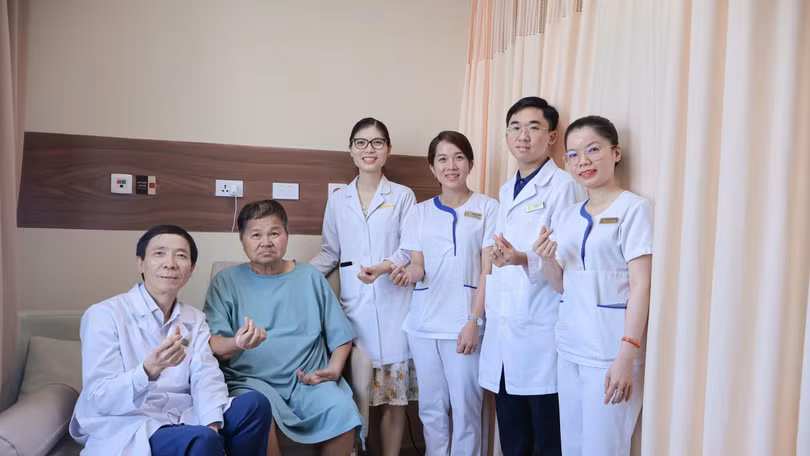 Ca phẫu thuật “cân não” cứu bệnh nhân ung thư tiêu hoá đa bệnh nền tại Vinmec Cần Thơ 