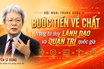 Hội nghị Trung ương 3: Bước tiến về chất trong tư duy lãnh đạo và quản trị quốc gia