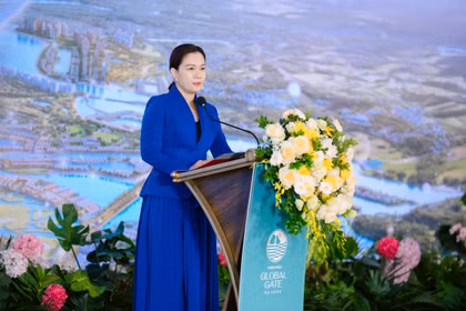 Bà Nguyễn Thu Hằng - Tổng giám đốc Vinhomes. 