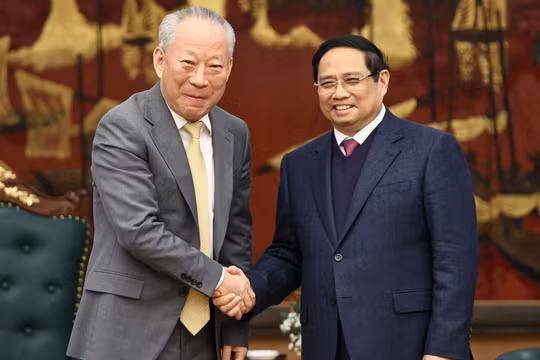 Tổng bí thư Tô Lâm tiếp Đại sứ Hoa Kỳ tại Việt Nam Marc Evans Knapper. Ảnh: TTXVN.