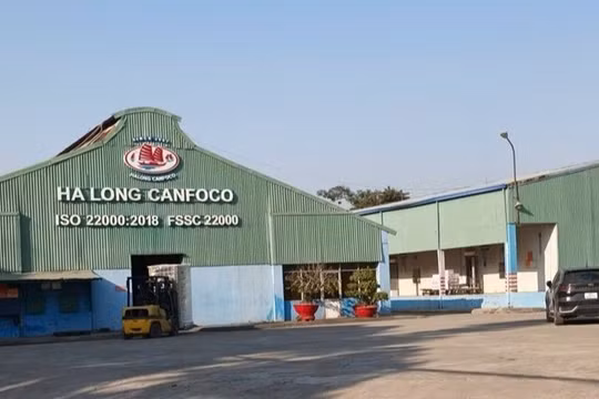 Công ty CP đồ hộp Hạ Long. Ảnh: Báo Bảo vệ Pháp luật.