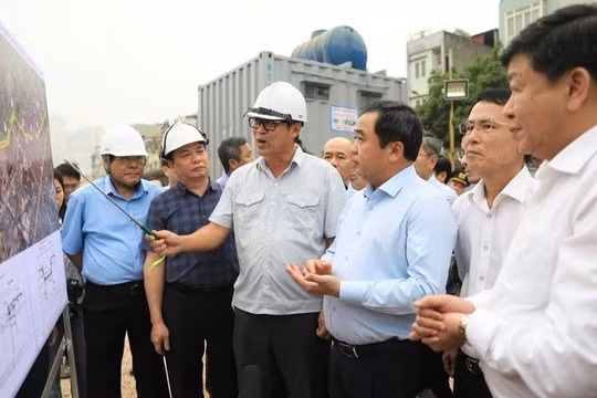 Bí thư Thành ủy Hà Nội Trần Đức Thắng chốt thời gian hoàn thành loạt dự án trọng điểm