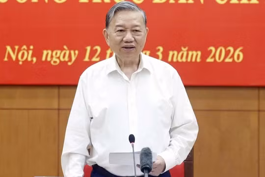 Tổng bí thư yêu cầu đẩy mạnh trí tuệ nhân tạo, dữ liệu lớn vào hoạt động sản xuất kinh doanh