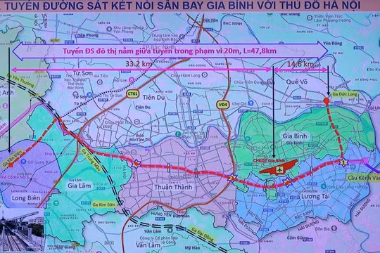 Thủ tướng đồng ý làm tuyến đường 83.000 tỷ nối sân bay mới với Hà Nội theo hình thức khẩn cấp