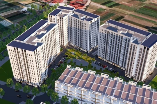Phối cảnh dự án nhà ở xã hội Minh Đức.