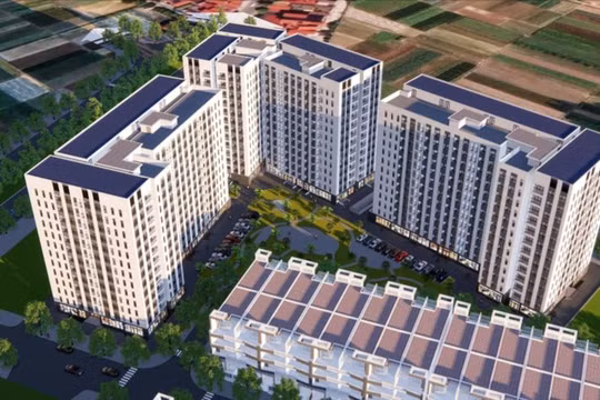 Phối cảnh dự án nhà ở xã hội Minh Đức.