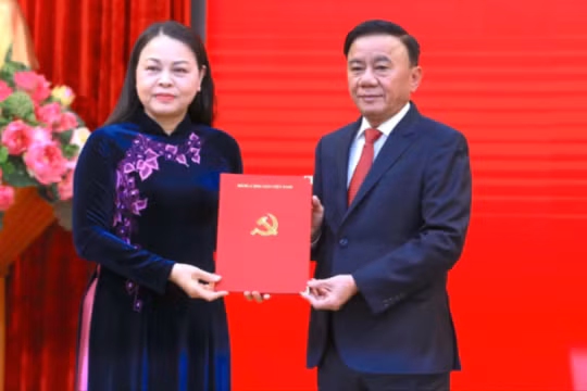 Bà Nguyễn Thị Thu Hà làm Phó Chánh Văn phòng Thường trực Văn phòng TW Đảng
