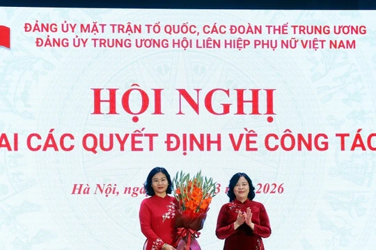 Chủ tịch Hội Liên hiệp Phụ nữ Việt Nam làm Phó bí thư Đảng ủy Chính phủ