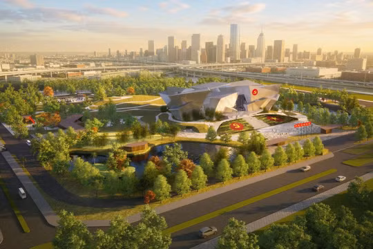 Phối cảnh bảo tàng Đảng Cộng sản Việt Nam. Ảnh: Cổng thông tin Đảng Cộng sản.