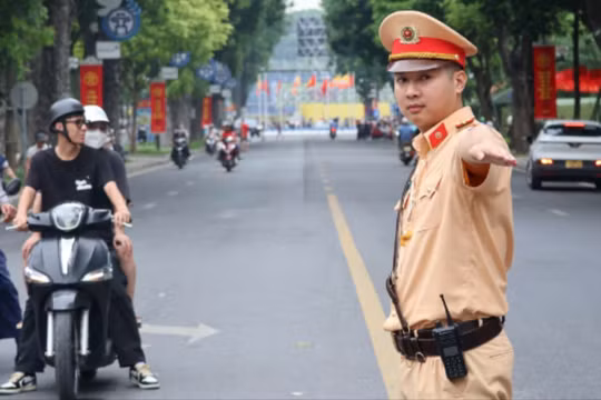 Cấm nhiều tuyến đường quanh Mỹ Đình, CSGT Hà Nội hướng dẫn lộ trình thay thế