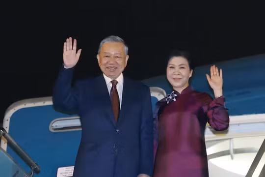 Tổng bí thư, Chủ tịch nước Tô Lâm và Phu nhân lên đường thăm cấp Nhà nước Trung Quốc