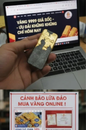 Bị lừa 300 triệu đồng khi mua vàng qua Facebook "tích xanh"