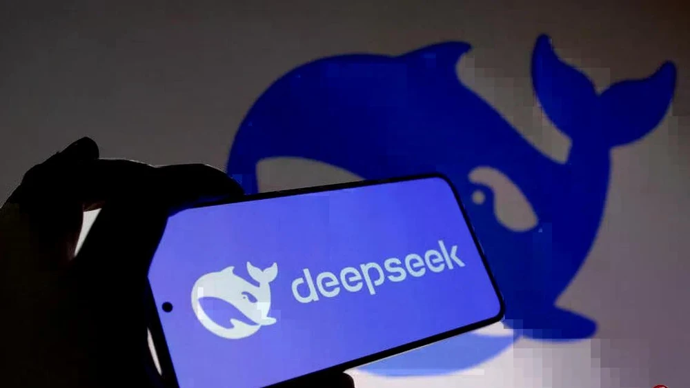 DeepSeek được Tân Hoa xã xếp là thông tin khoa học công nghệ nổi bật nhất năm 2025. Ảnh: Zaobao.