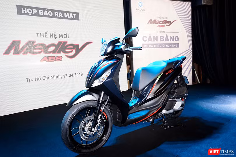 Piaggio Việt Nam ra mắt Medley ABS 2018, giá tăng nhẹ, thêm màu mới ảnh 2