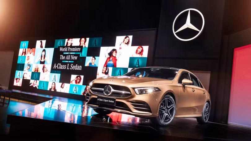 A-Class L Sedan được sản xuất độc quyền bởi liên doanh Daimler - BAIC Motor