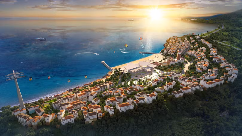 Sun Premier Village Primavera sở hữu vị trí đắc địa tại chân ga đi cáp treo Hòn Thơm
