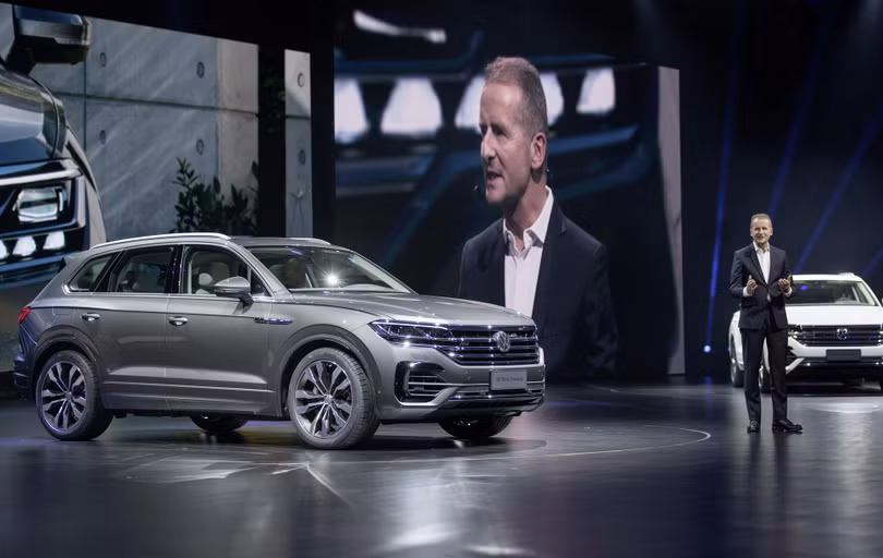 Volkswagen đã chọn Trung Quốc làm nơi ra mắt thế hệ mới của chiếc SUV đầu bảng Touareg