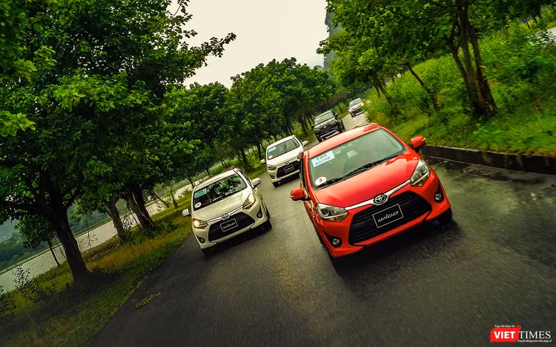Toyota Wigo trở thành hiện tượng của thị trường xe Việt chỉ sau 1 tháng ra mắt. (Ảnh: Ngô Minh)